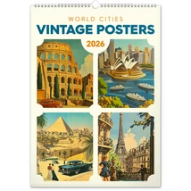Realsystem Falinaptár, 2026 - Vintage Posters - World Cities Realsystem Falinaptár, 2026 - Vintage Posters - World Cities