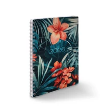 Realsystem Spirál SP 1 heti A/5 heti naptár, 2026 - Tropical