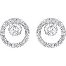 Swarovski Creativity:Fülbevaló Cir Small Cry/Rhs