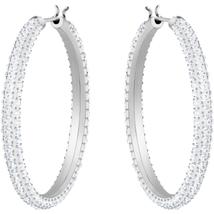 Swarovski Stone:Fülbevaló Hoop Cry/Rhs