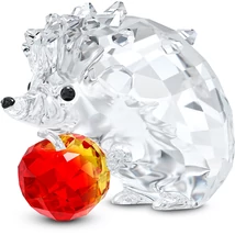 Swarovski Hedgehog With Apple