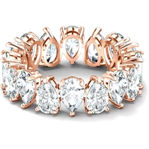 Swarovski Vittore: Gyűrű Pear Czwh/Ros 2 52
