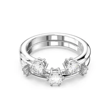 Swarovski Constella: Gyűrű szett Db White/Rhs 52