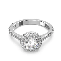 Swarovski Constella: Gyűrű Rnd Pv L White/Rhs 60