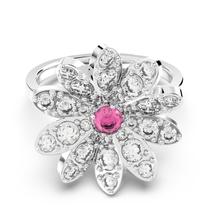 Swarovski Eternal Flower: Gyűrű Redbl/Mix 58