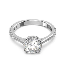 Swarovski Constella: Gyűrű Rnd M White/Rhs 52