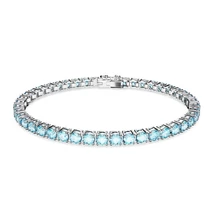 Swarovski Matrix: Karkötő Aqua/Rhs M