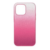 Swarovski High 14 Pro Max: Telefon Hátlap Pink