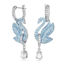 Swarovski Iconic Swan: Fülbevaló Blue Rc05/Rhs