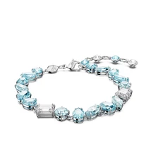 Swarovski Gema: Karkötő Blu/Rhs M