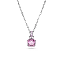 Swarovski Birthstone: Nyaklánc February Pur/Rhs