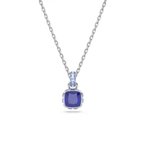 Swarovski Birthstone: Nyaklánc September Blu/Rhs