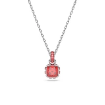 Swarovski Birthstone: Nyaklánc July Red/Rhs