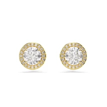 Swarovski Una: Fülbevaló Stud Pave White/Gos