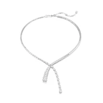Swarovski Matrix: Nyaklánc V White/Rhs