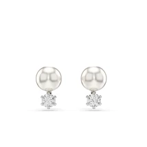 Swarovski Matrix: Fülbevaló Studs White/Rhs