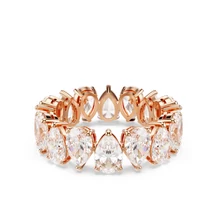 Swarovski Matrix Vittore: Gyűrű White/Ros 60