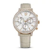 Swarovski Matrix Tennis Chrono: Óra Taupe/Wht/Pro