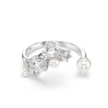 Swarovski Constella: Gyűrű Op White/Rhs 60