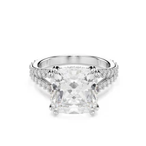 Swarovski Stilla: Gyűrű Sq White/Rhs 60