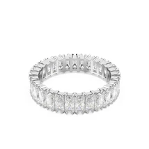 Swarovski Matrix: Gyűrű White/Rhs 58