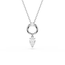 Swarovski Mesmera: Nyaklánc Pear Whi/Rhs