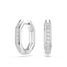 Swarovski Dextera: Fülbevaló Mn Hoop Whi/Rhs