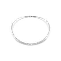 Swarovski Matrix: Nyaklánc Baguette Whi/Rhs