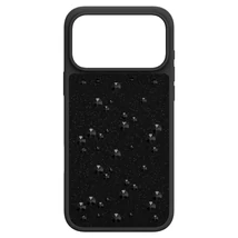 Swarovski High 17 Pro Max: Telefon Hátlap Intarsia Black