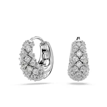 Swarovski Sublima: Fülbevaló White/Rhs