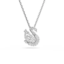 Swarovski Swan: Nyaklánc White Whi/Rhs