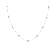 Swarovski Una: Nyaklánc Double Side Cre/Rhs