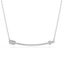 Swarovski Idyllia: Nyaklánc Arrow Whi/Rhs