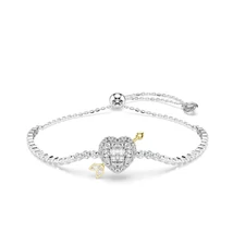 Swarovski Idyllia: Karkötő Whi/Rhs