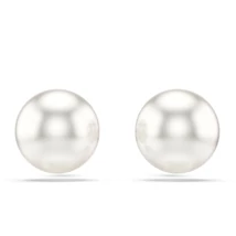 Swarovski Matrix: Fülbevaló Pearl Whi/Rhs