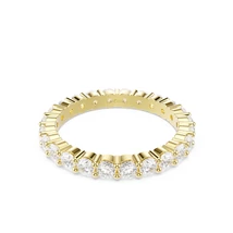 Swarovski Matrix: Gyűrű Gold Shiny White/Gos 48