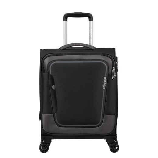 American Tourister Pulsonic Fedélzeti Spinner 55 cm, Bővíthető