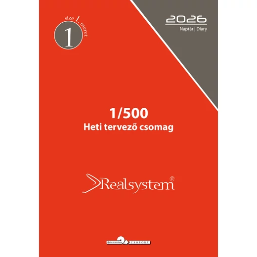 Realsystem éves heti kiegészítő csomag L, 2026 - chamois