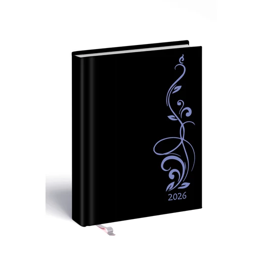 Realsystem Laser B/6 zsebnaptár, 2026 - Lila