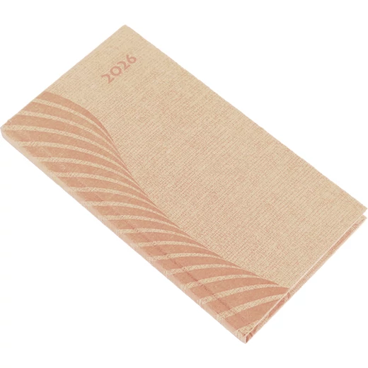 Realsystem Amigo álló zsebnaptár, 2026 - Barna