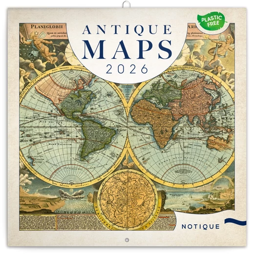 Realsystem Falinaptár, 2026 - Antique Maps