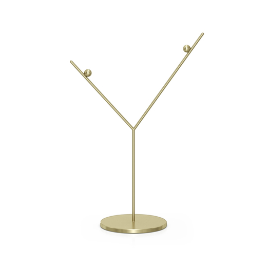 Swarovski Display:Ornament Stand Gold Tone