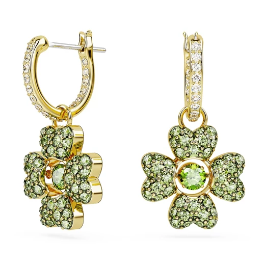 Swarovski Idyllia: Fülbevaló Hoop Clover Cz Gre/Gos