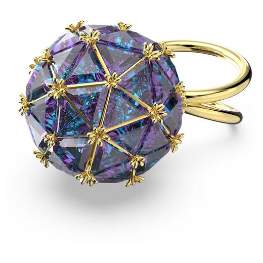Swarovski Curiosa koktélgyűrű kék 58