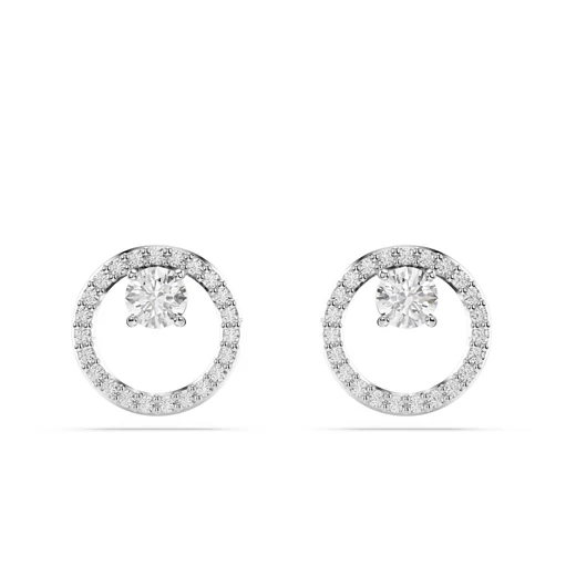 Swarovski Constella: Fülbevaló Stud Cz White/Rhs