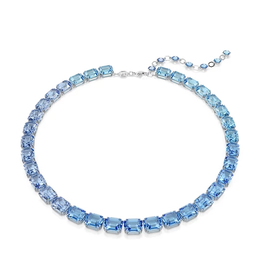 Swarovski Millenia: Nyaklánc Blu/Rhs