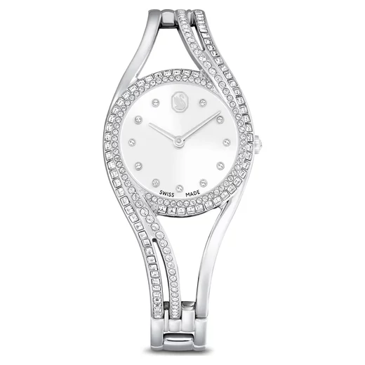 Swarovski Hyperbola Bangle: Óra Sts/White/Sts