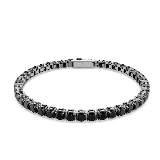 Swarovski Matrix: Karkötő Black/Rus L