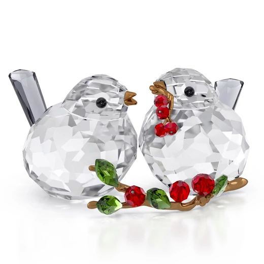 Swarovski Idyllia: Madárpár és bogyók