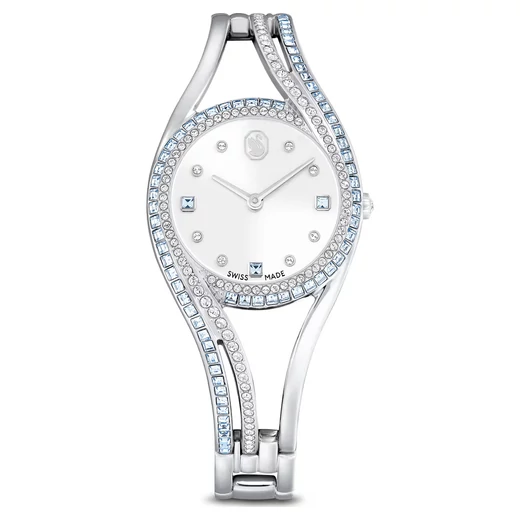Swarovski Hyperbola Bangle: Óra Sts/Blue/Sts
